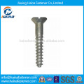 Stainless Steel Slotted Flat Head Wood Screw